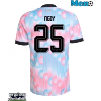 Belgium Nathan Ngoy #25 Replica Away Shirt World Cup 2026 Short Sleeve